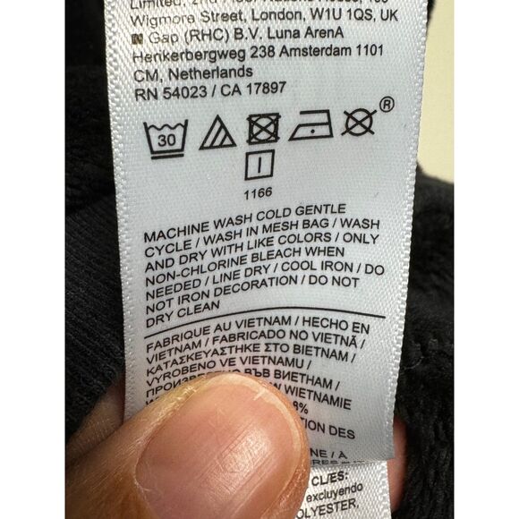 ATHLETA GIRL Feelin' Great 2.0 Sweatshirt, Black, Sz XL (14) - Picture 10 of 11